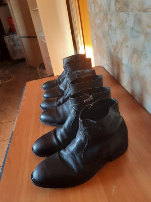 Продам сапожки кожа.