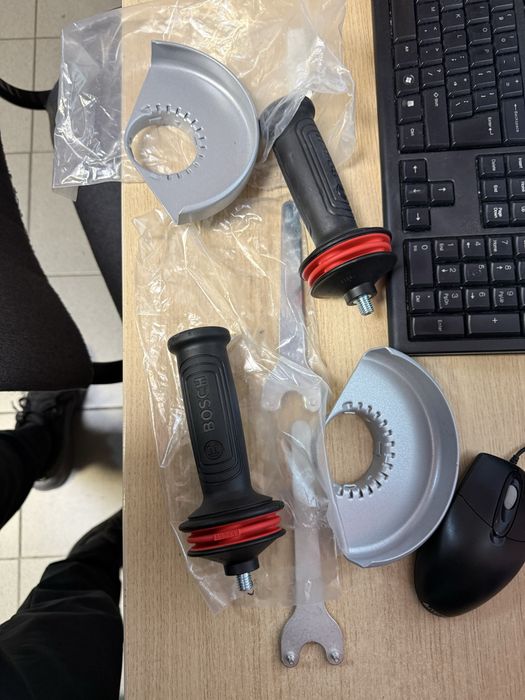 Maner Flex Bosch antivibratii + aparatoare disc + cheie