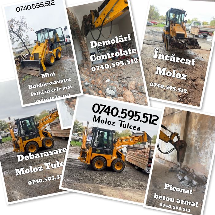 Demolari Sapaturi Debarasare Moloz TULCEA