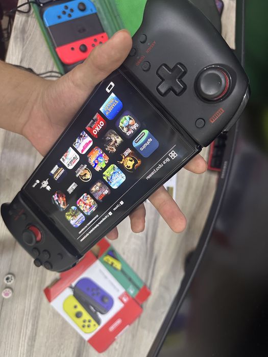 Nintendo Switch Oled Чипованный 64+256 gb МЕГА Комплект!