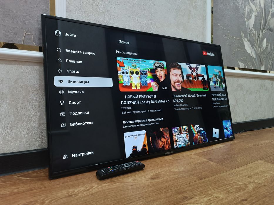 ТЕЛЕВИЗОР Samsung 109, Smart 4k Tizen.