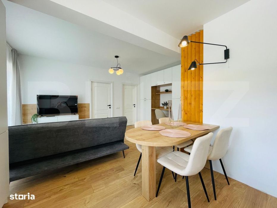 Apartament la cheie, incalzire in pardoseala, parcare subterana, zona