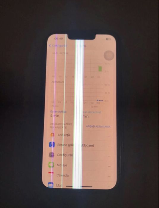 Display iphone 13 original cum se vede