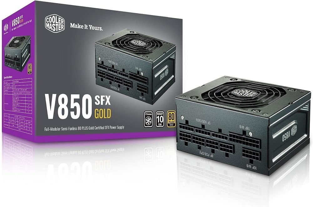 Sursa alimentare Cooler Master V850 SFXGold,850W Full-Modular,sigilat