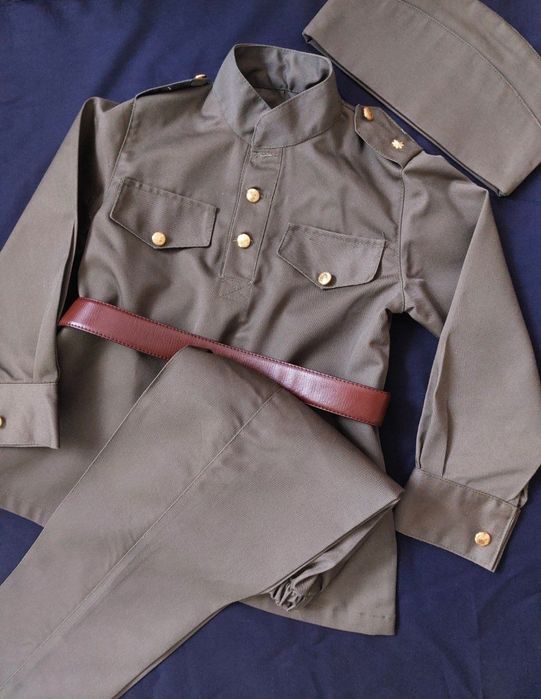 Прокат военных костюмов размер от 4 до 16 лет.