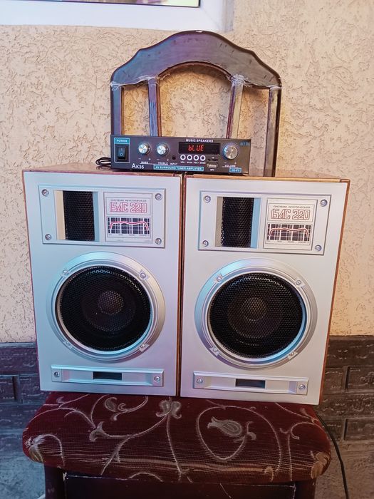 Колонки с усилителем