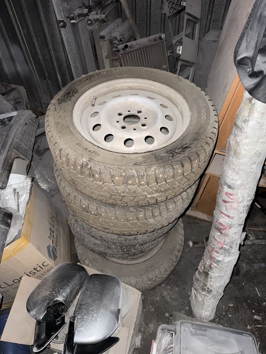 Продам диски с резиной на ладу 4х98