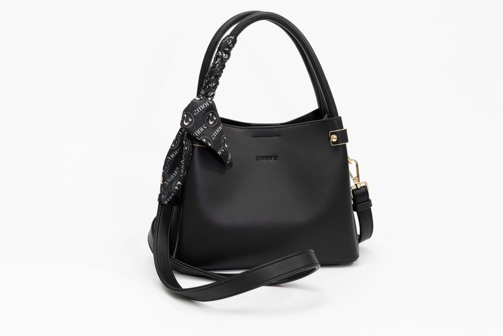 Ежедневна дамска чанта AMORE Fiorella - Black