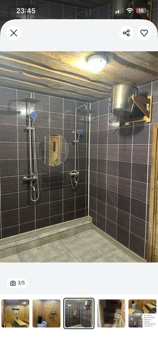 Баня на дровах, береза