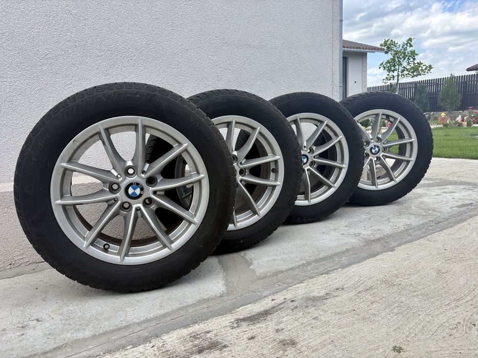 Set roți complete originale BMW G20/G21 – Jante aliaj OEM 16” + anvelope iarnă 205/55 R16