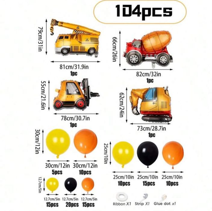 Комплект балони за рожден ден