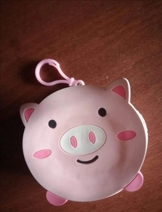 Кошелек свинка девочковый