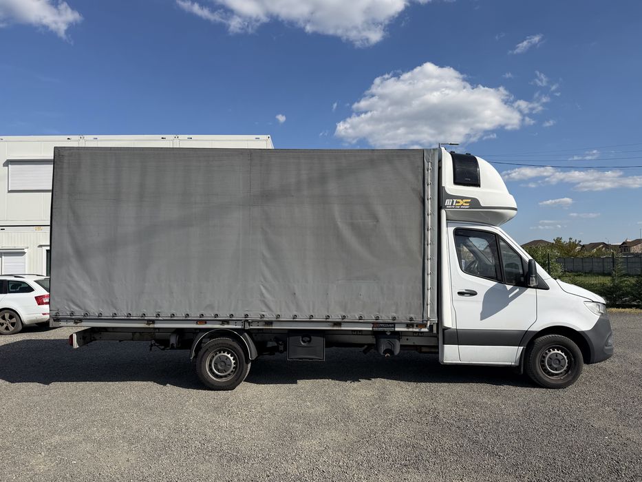Mercedes Sprinter 316 CDI Prelată De 10 Euro Paleti+ Cușetă dormit | 2021 | 3.5T
