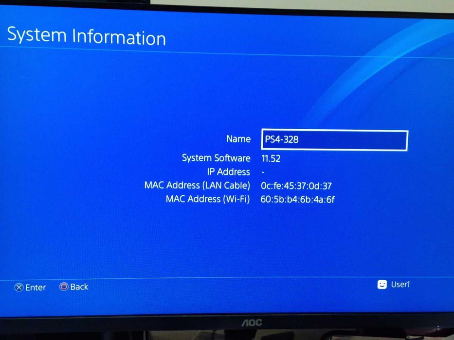 Playstation 4 500GB с един джойстик + игра FC24