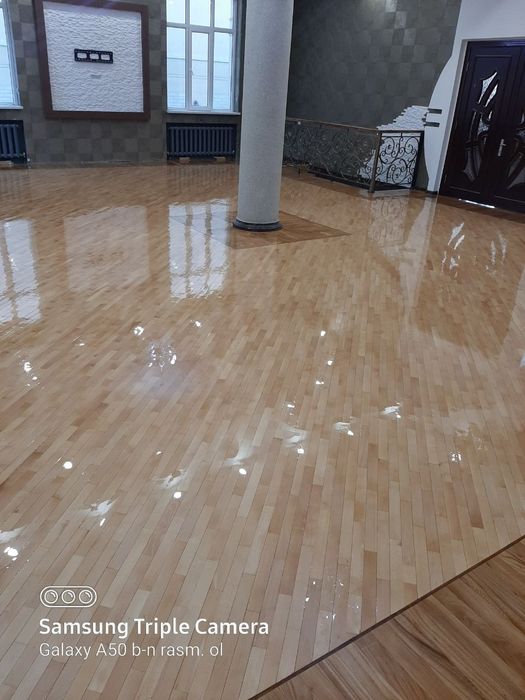 Шлифовка пол паркет ламинат палубний пол Илларионов...