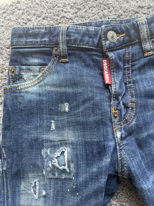 Оригинални Детски дънки Dsquared2  10Y  - Отлично състояние, почти неносени