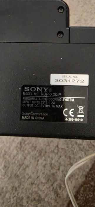 Sony IPod dock station
