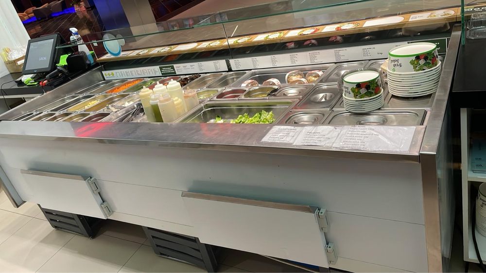 Echipamente restaurant–vitrine, echipamente profesionale (set complet)