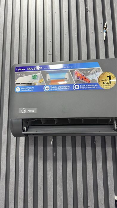 Konditsioner Midea Naomi Pro 12 (2026)Inverter. Rasmiy diler, Dostavka