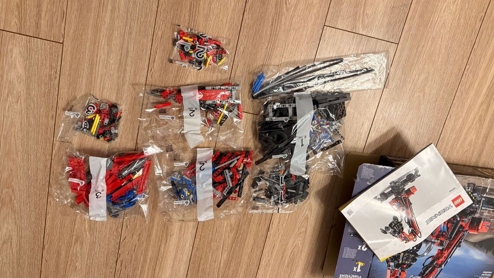 Lego 42144 NOU toate pungile sigilate joc manipulator materiale 835