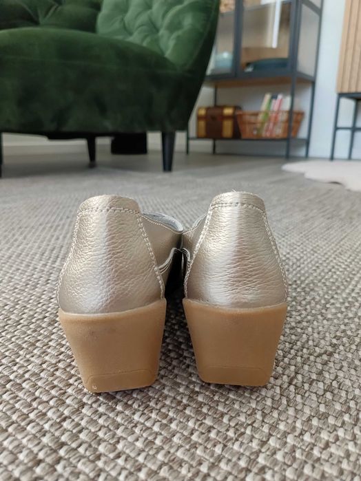 Pantofi loaferi piele Wellness măr.37.5