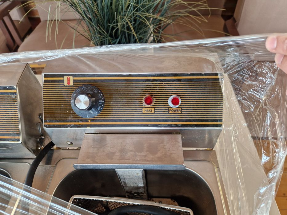 Фритюрник професионален двоен