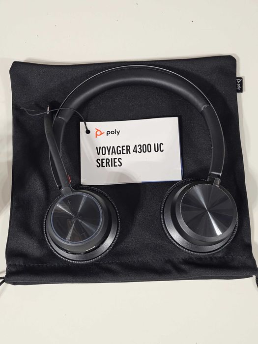 Casti Office Poly Voyager 4300 UC  Series Bluetooth