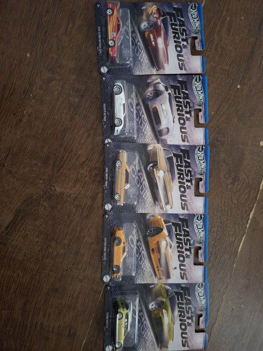 Colectie 5 masini Hotwheels