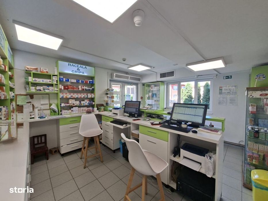 Spatiu comercial / Farmacie de inchiriat (60 mp) - Excelent compartime