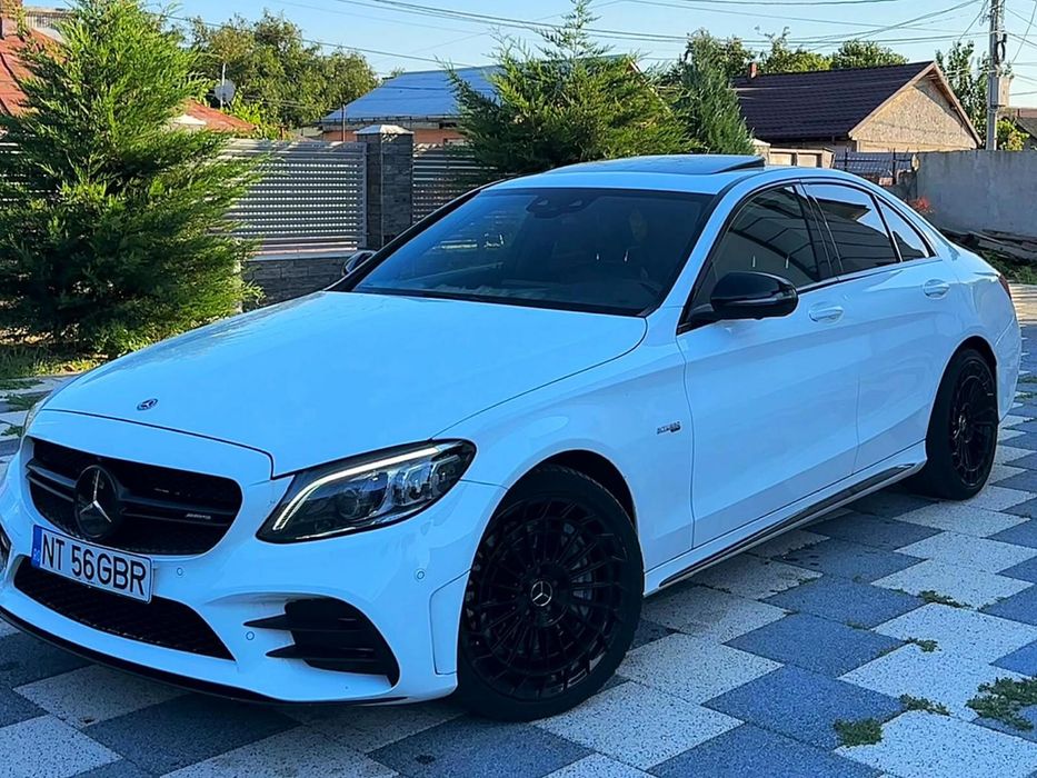 Mercedes-AMG C43 4MATIC 2019 FACELIFT | 390CP | FULL | Distronic | 360° | Variante PREȚ CASH: 35.900 € – Accept și variante auto + diferență