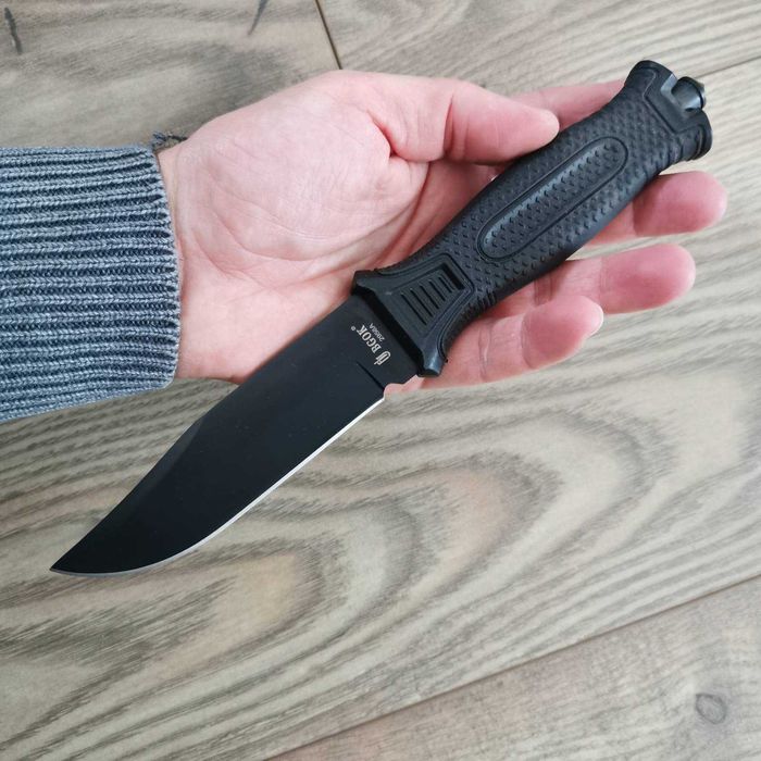 Тактически Ловен нож с полимерна кания BGOK 2958A BLACK