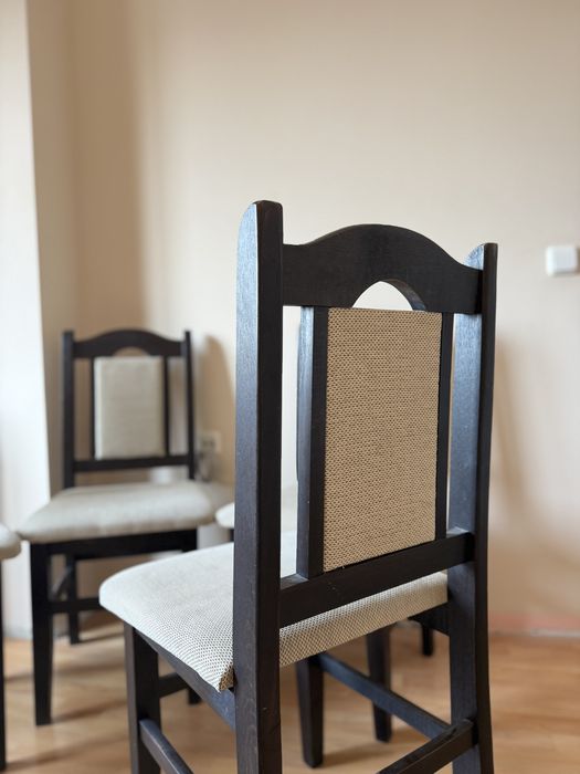 Дървени кухненски столове, трапезария, хол