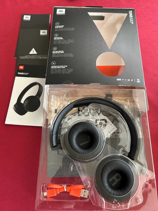 Casti audio wireless on-ear JBL Tune 520BT
