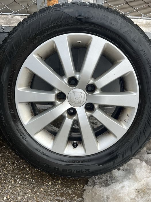 Jante Honda nr 16, cu cauciucuri de iarna