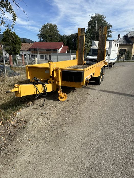 Trailer utilaje slep tandem
