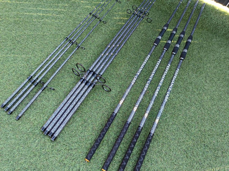 SET 4 Lansete Crap Diamant Alb 3.60 4 Lbs din 3 Tronsoane Produs nou