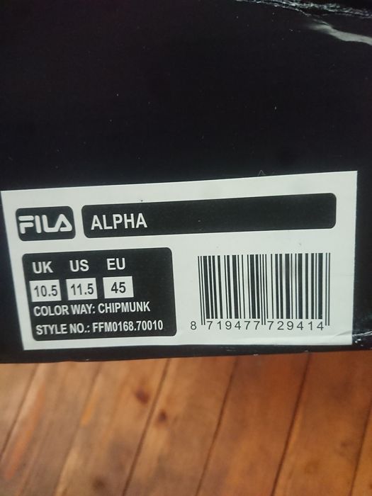 Fila Alpha Shoes
