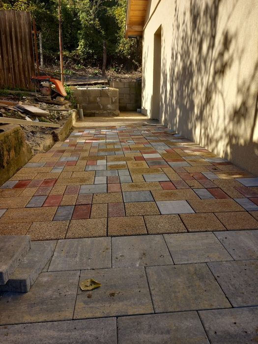 Montaj pavaj  borduri rigole etc