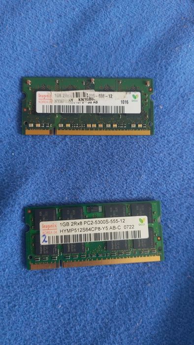 Лаптопска раm 2x1Gb
