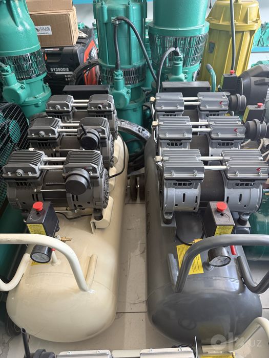 Безшумный воздушный компрессор SAAB air compressor arzon 100L optom
