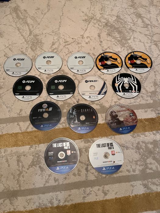 Диски для ps5, ps4