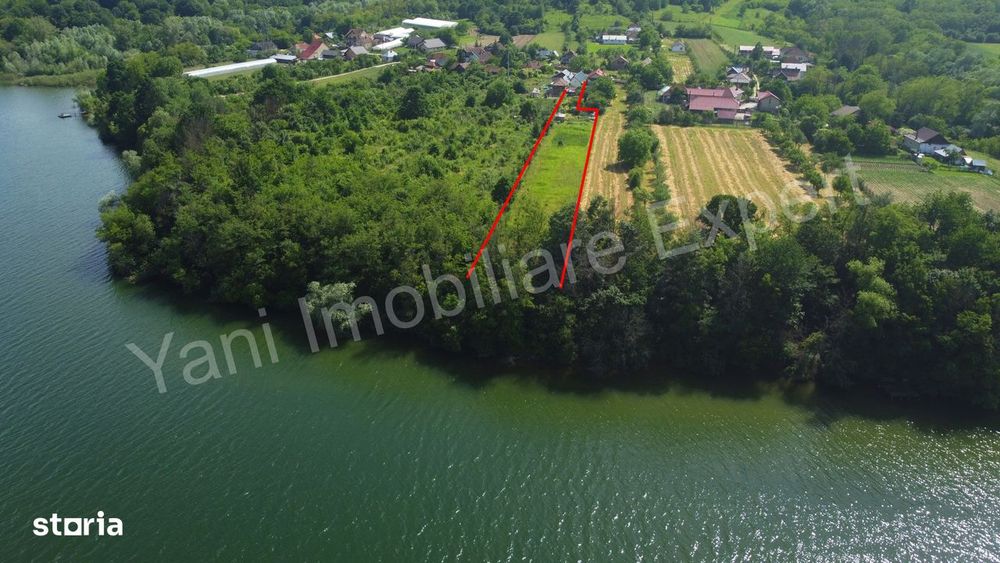 Casă cu deschidere la lac vânzare în comuna Merișani, județ Argeș.