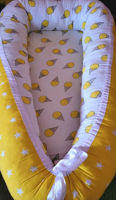 Продам кроватку, бортики и кокон.