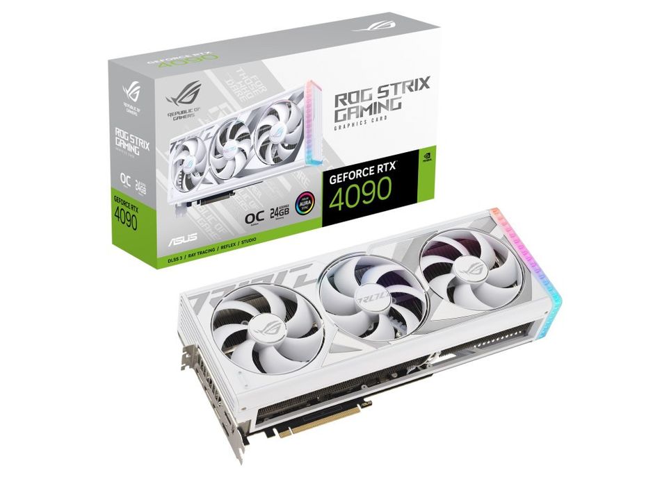 Asus ROG Strix RTX 4090 24GB GDDR6X White OC Edition