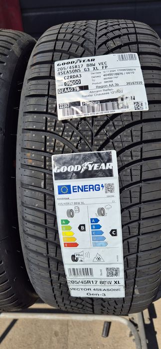 205 45 17 Goodyear Allseason