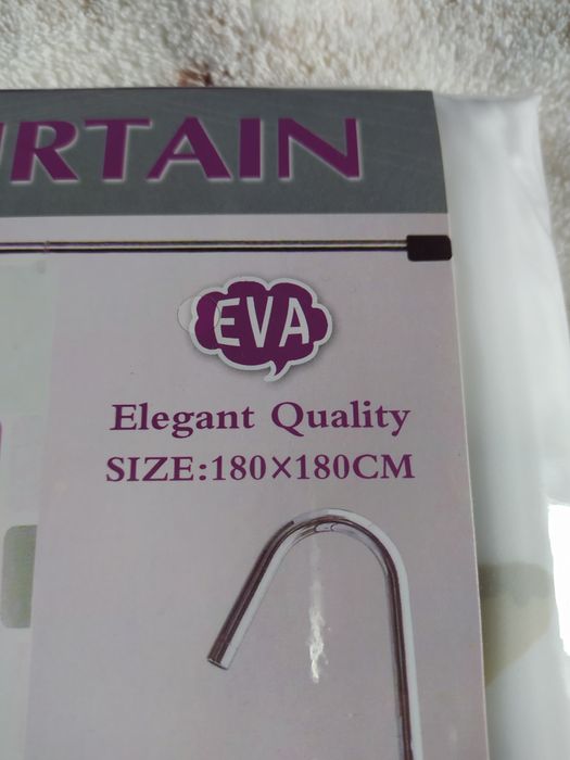 Штора для ванн ракушки