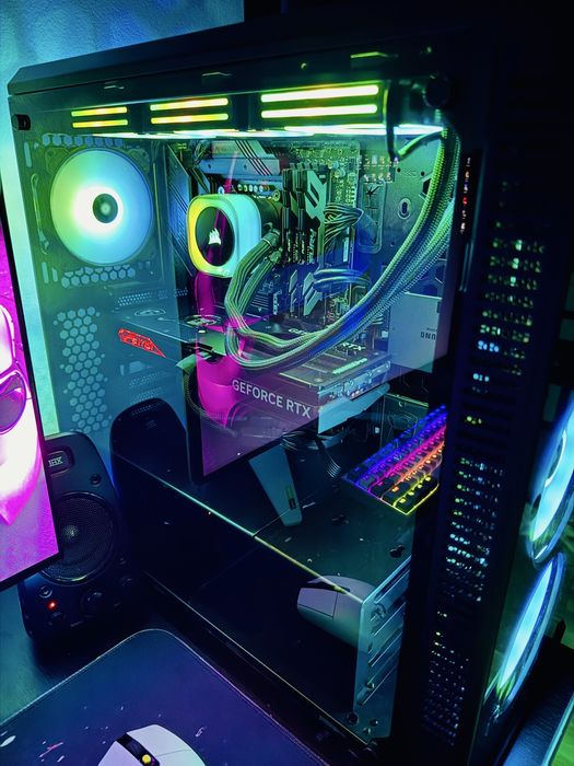 PC Gaming i9 14900K-RTX 4070-32GB DDR5 6800MHz-Alienware 27” 280Hz QHD