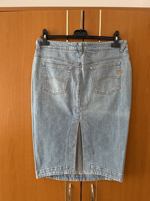 Fustă de blugi Armani Jeans