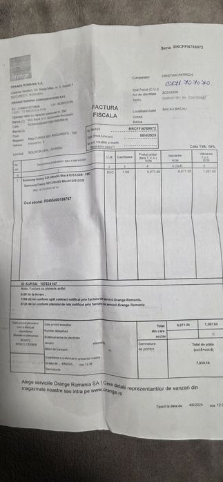 Samsung s25 ultra 512 gb