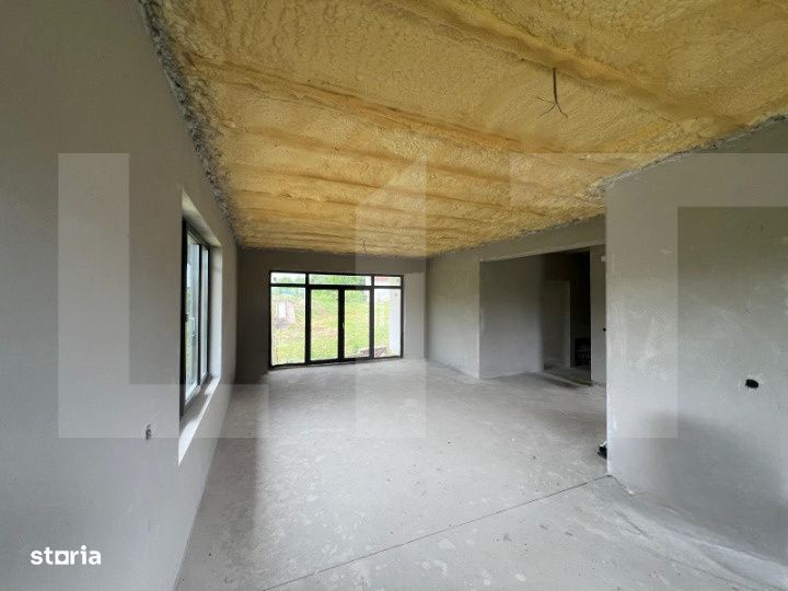 Casa moderna pe un nivel, finisaje la alegere | teren 1112 mp | Apahid